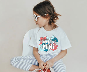 American Mini (floral) YOUTH - DTF