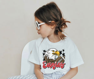 Eagles Mascot (stars - red) - YOUTH - DTF