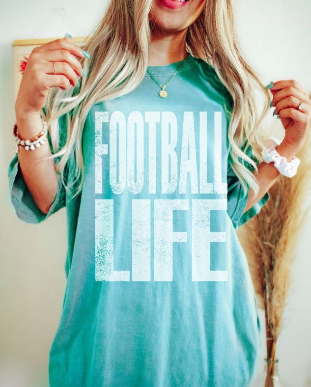 Football Life (white) - single color SPT