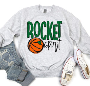 Team Go Spirit Rocket (Basketball - Kelly Green) - DTF