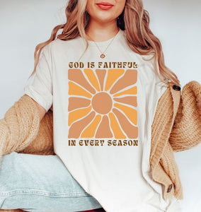 God is Faithful (orange) - DTF