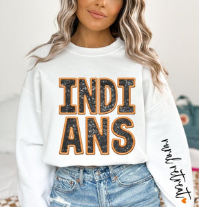 Indians (Sequins/Embroidery look) - DTF