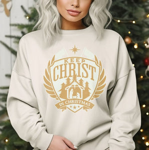 Keep Christ in Christmas (gold version) - DTF