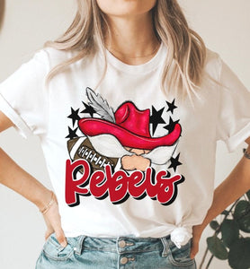 Rebels Mascot (stars - red) - DTF