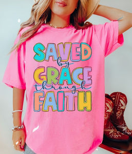 Saved by Grace through Faith - DTF