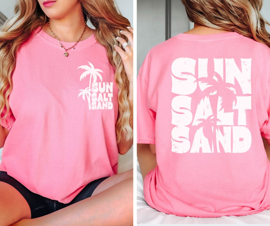 Sun Salt Sand (2-in-1 front/back design) - single color SPT