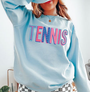 Tennis (cute font) - DTF