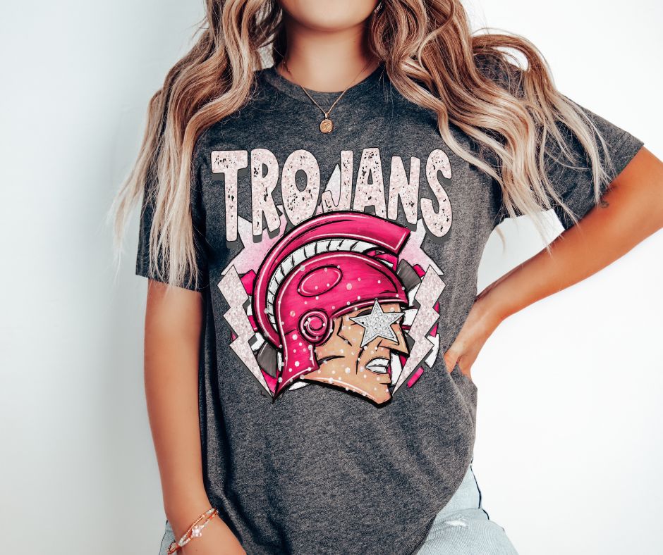 Trojans - Preppy Mascots - DTF