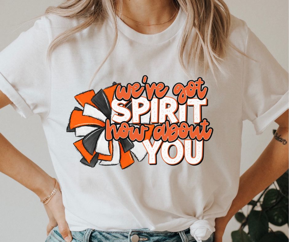 We've Got Spirit (orange) - DTF