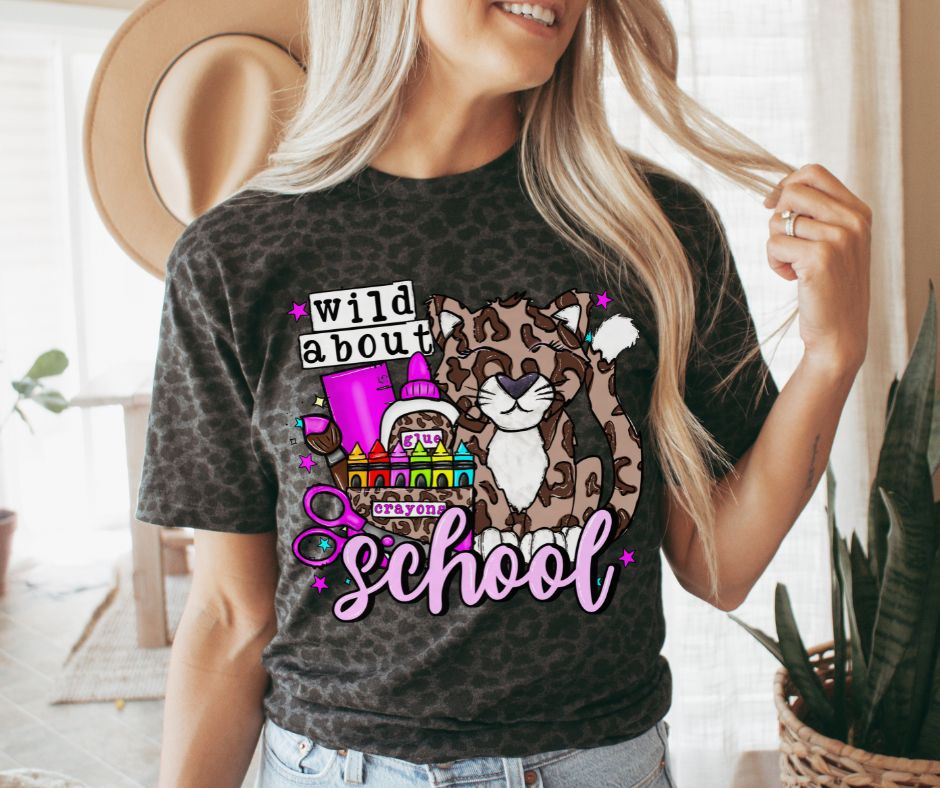 Wild about School - DTF