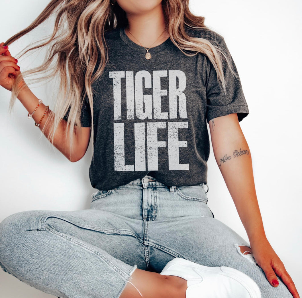 Tiger Life (white) - single color SPT
