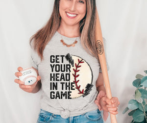 Get your head in the game - baseball (DTF)