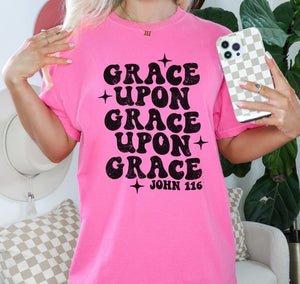 Grace Upon Grace Upon Grace - single color SPT