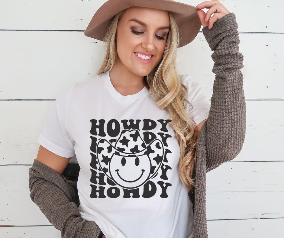 Howdy Cowboy Smile - single color SPT