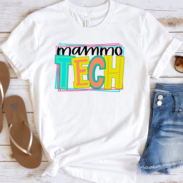 Mammo Tech (doodle letters) - DTF